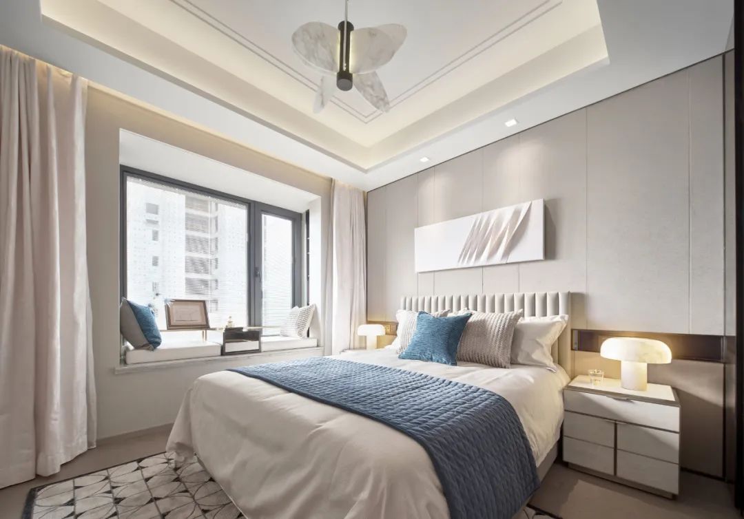現(xiàn)代簡約風(fēng)格室內(nèi)設(shè)計(jì)家裝案例-臥室 現(xiàn)代簡約風(fēng)格室內(nèi)設(shè)計(jì)家裝案例-臥室
