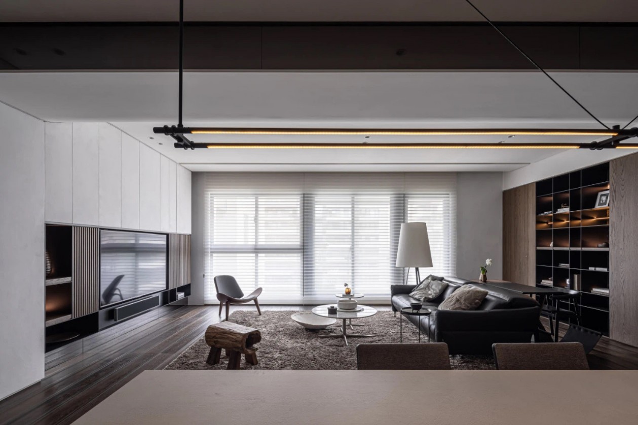 現(xiàn)代簡約風(fēng)格室內(nèi)設(shè)計(jì)家裝案例-客廳 現(xiàn)代簡約風(fēng)格室內(nèi)設(shè)計(jì)家裝案例-客廳