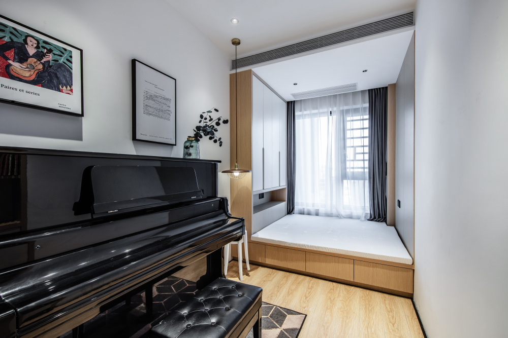 現(xiàn)代簡約風格室內(nèi)設(shè)計家裝案例-客臥 現(xiàn)代簡約風格室內(nèi)設(shè)計家裝案例-客臥