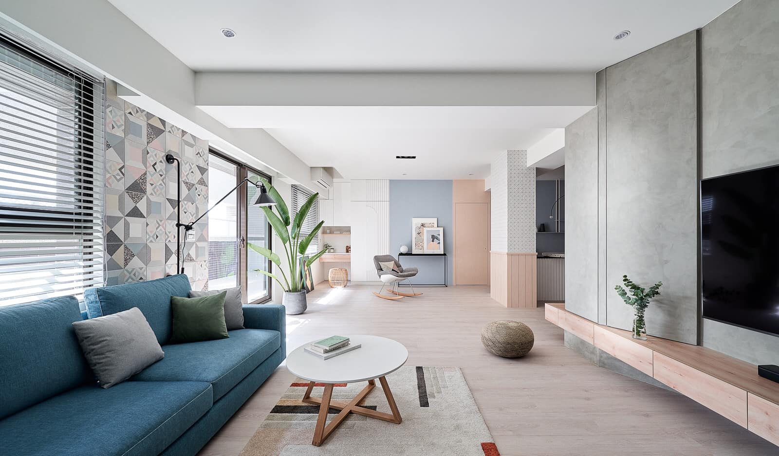 現(xiàn)代簡約風(fēng)格室內(nèi)家裝案例效果圖-客廳 現(xiàn)代簡約風(fēng)格室內(nèi)家裝案例效果圖-客廳