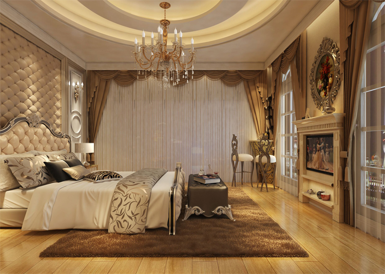 茂名市金源時代歐式風格別墅裝修案例