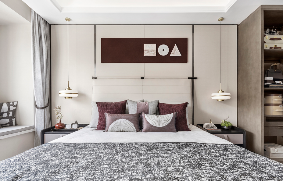 新中式風(fēng)格家裝設(shè)計室內(nèi)裝修效果圖-臥室 新中式風(fēng)格家裝設(shè)計室內(nèi)裝修效果圖-臥室