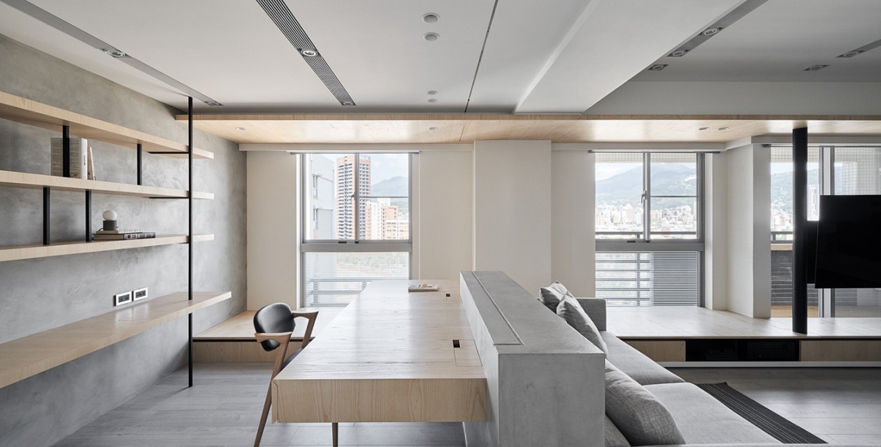 現(xiàn)代簡約風格室內設計家裝案例-客廳辦公區(qū) 現(xiàn)代簡約風格室內設計家裝案例-客廳辦公區(qū)