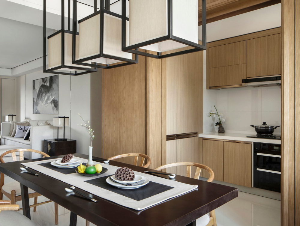 新中式風(fēng)格室內(nèi)設(shè)計家裝案例-餐廳 新中式風(fēng)格室內(nèi)設(shè)計家裝案例-餐廳