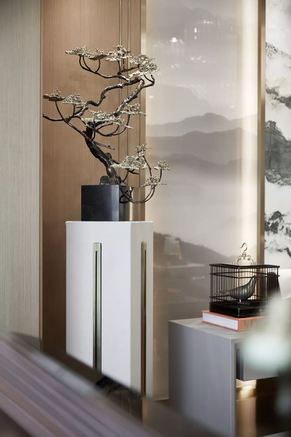 裝修案例新中式風格室內(nèi)裝修效果圖-客廳裝飾 裝修案例新中式風格室內(nèi)裝修效果圖-客廳裝飾