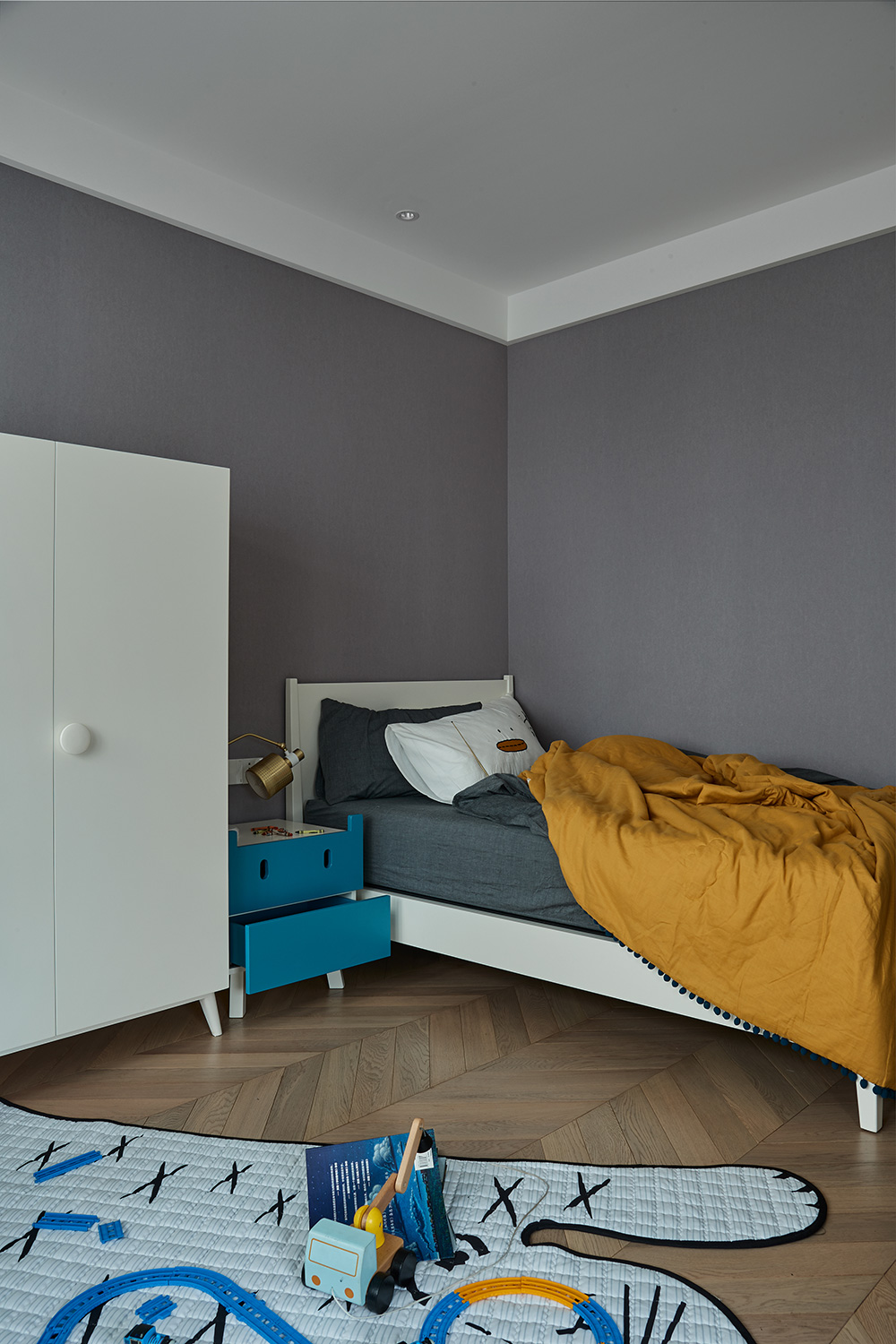 在起風的季節(jié)心理向往著柔軟的裝飾設計，平凡地過著舒心的生活-兒童房