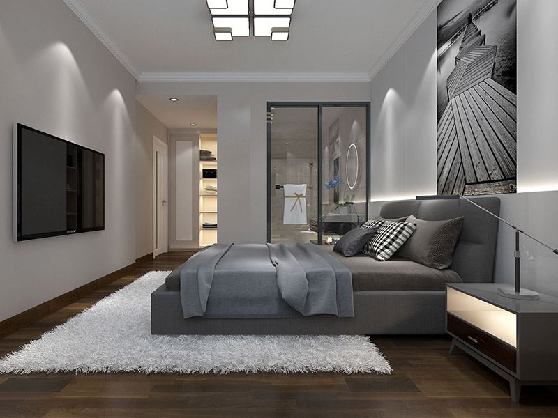 自貢市步步高潤(rùn)達(dá)國(guó)際城現(xiàn)代簡(jiǎn)約風(fēng)格平層裝修案例