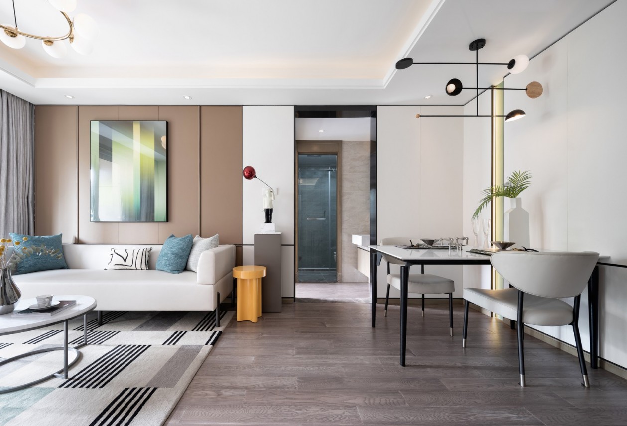 現(xiàn)代簡約風(fēng)格室內(nèi)設(shè)計家裝案例-餐廳 現(xiàn)代簡約風(fēng)格室內(nèi)設(shè)計家裝案例-餐廳