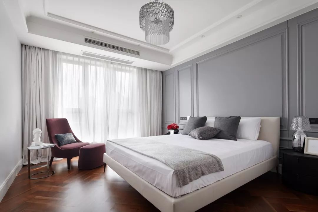 美式現(xiàn)代風格家裝設計室內(nèi)裝修效果圖-臥室 美式現(xiàn)代風格家裝設計室內(nèi)裝修效果圖-臥室