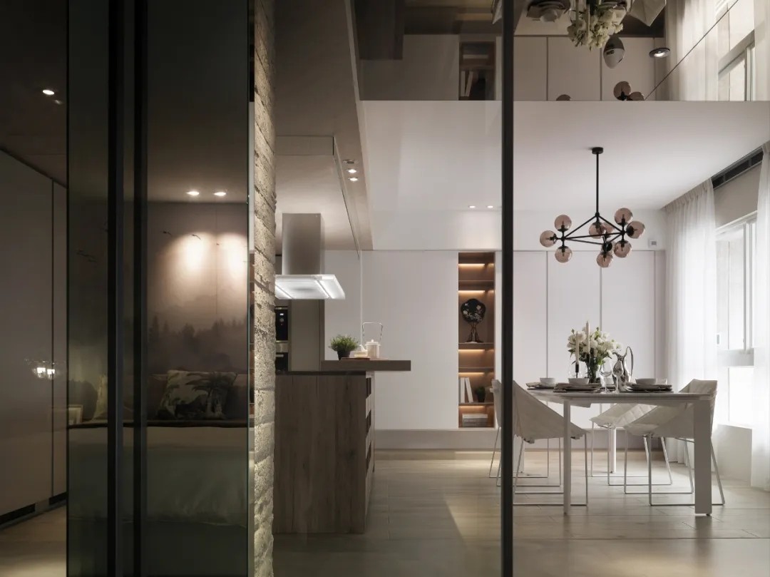 裝修案例現(xiàn)代前衛(wèi)風格室內(nèi)裝修效果圖-餐廳 裝修案例現(xiàn)代前衛(wèi)風格室內(nèi)裝修效果圖-餐廳