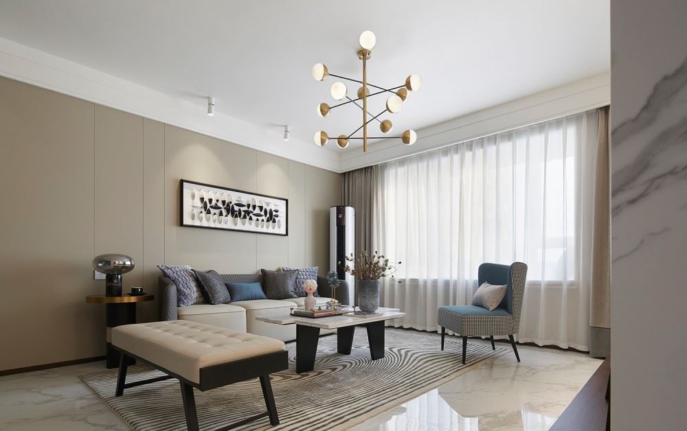 佛山市復(fù)地公園和光其他三居室裝修案例