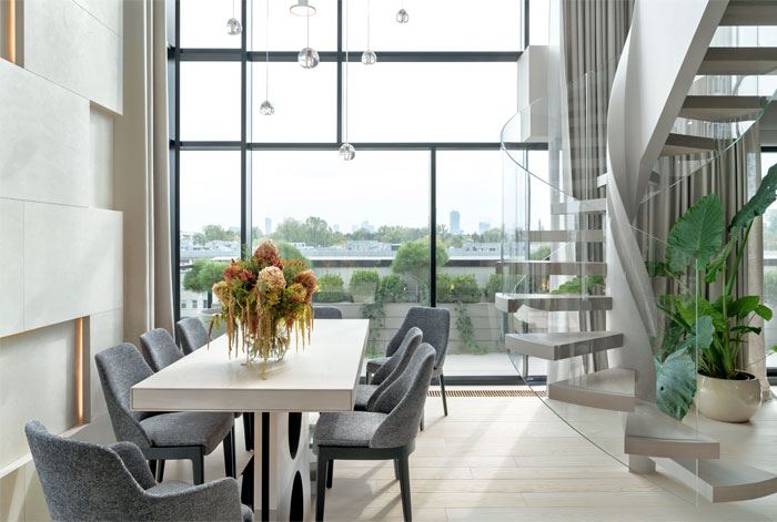 佛山市順德自在城北歐風格復式裝修案例