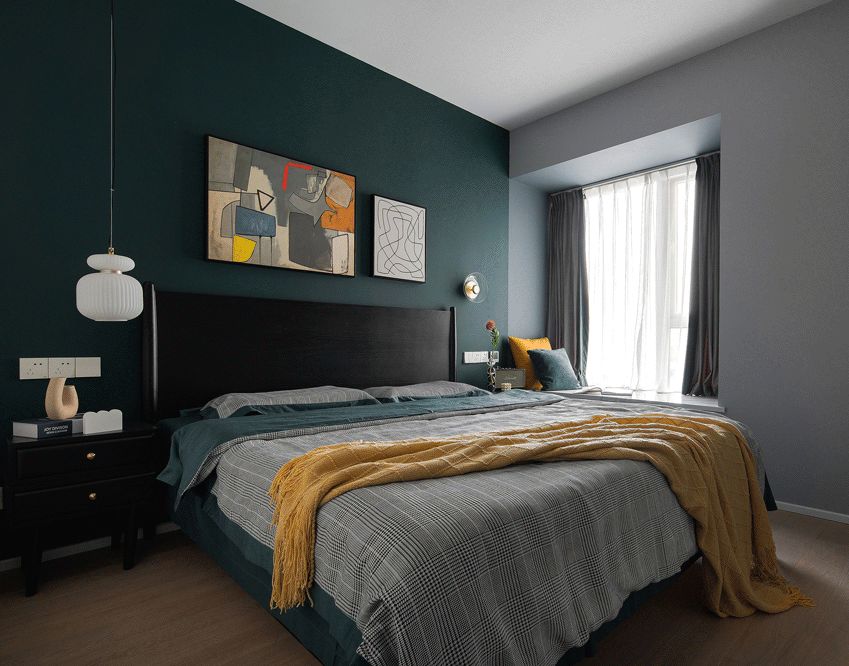 裝修案例前衛(wèi)輕奢風格室內(nèi)裝修效果圖-臥室 裝修案例前衛(wèi)輕奢風格室內(nèi)裝修效果圖-臥室