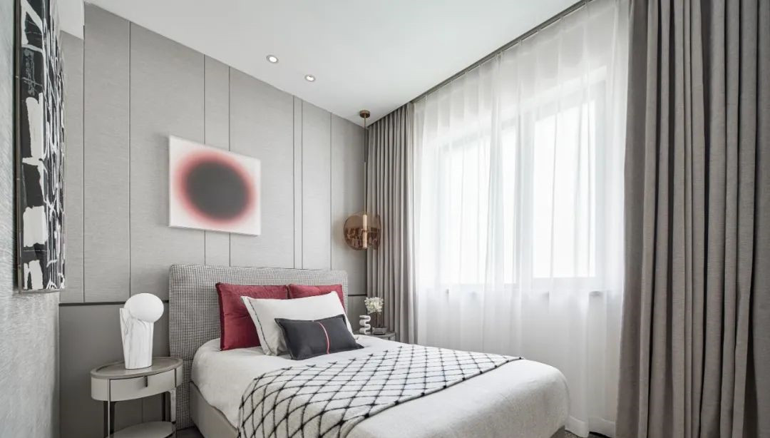 現(xiàn)代簡約風(fēng)格室內(nèi)設(shè)計(jì)家裝案例-客臥 現(xiàn)代簡約風(fēng)格室內(nèi)設(shè)計(jì)家裝案例-客臥