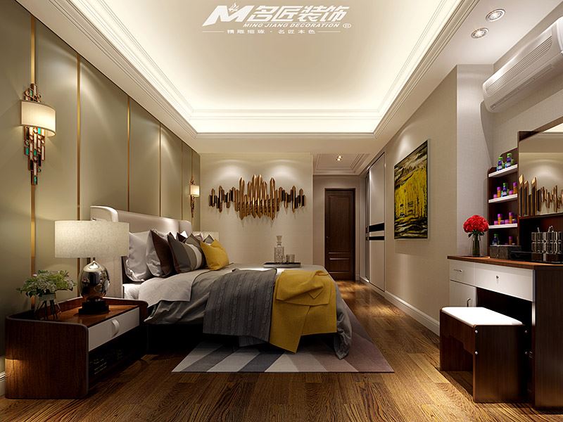 揭陽市博雅苑C區(qū)歐式風(fēng)格三居室裝修案例