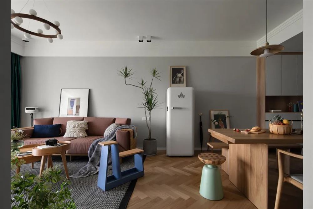 茂名市博雅新邸北歐風(fēng)格三居室裝修案例