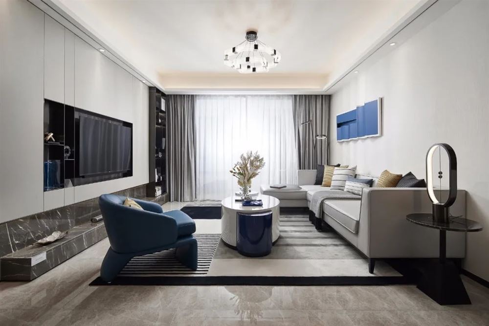 楚雄彝族自治州半城巷6號院現(xiàn)代簡約風(fēng)格四居室裝修案例