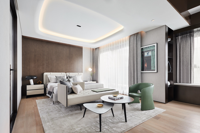 現(xiàn)代簡(jiǎn)約風(fēng)格別墅室內(nèi)設(shè)計(jì)家裝案例-臥室 現(xiàn)代簡(jiǎn)約風(fēng)格別墅室內(nèi)設(shè)計(jì)家裝案例-臥室