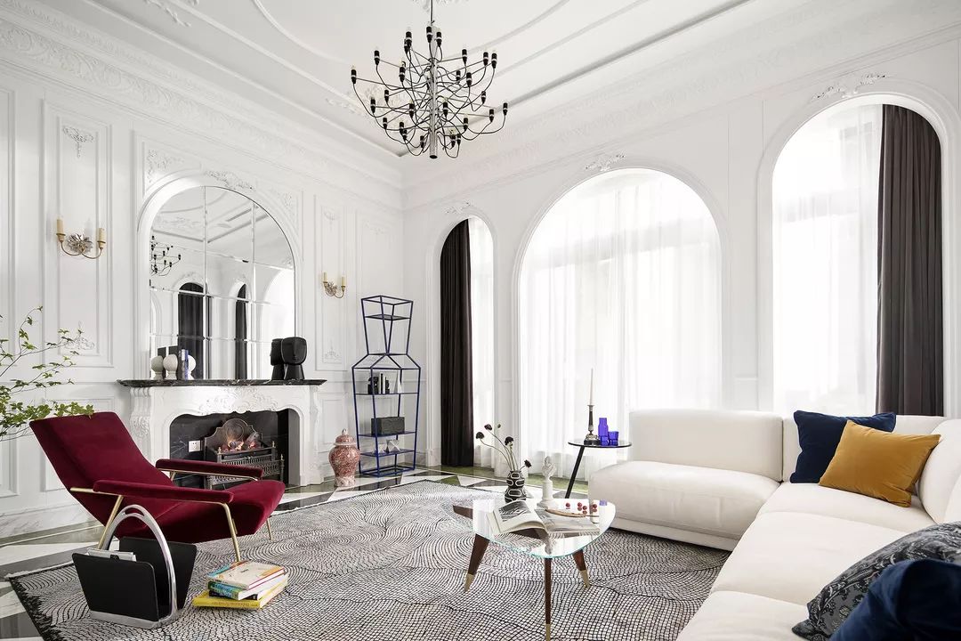 法式風(fēng)格家裝設(shè)計室內(nèi)裝修效果圖-客廳 法式風(fēng)格家裝設(shè)計室內(nèi)裝修效果圖-客廳