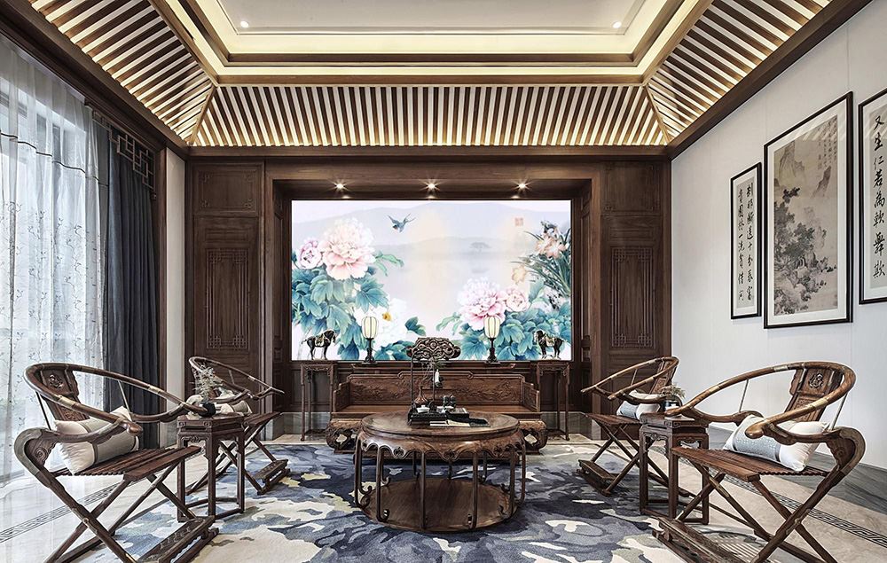 佛山市金地&middot;中南&middot;新城大境新古典風(fēng)格別墅裝修案例