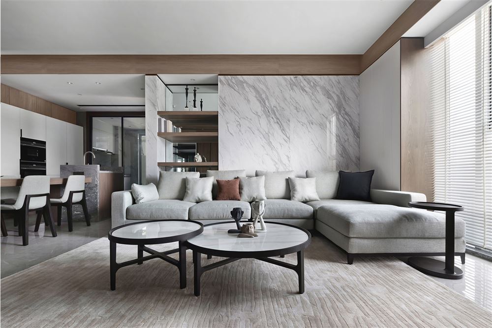 佛山市頤安&middot;天璟名庭現(xiàn)代簡(jiǎn)約風(fēng)格四居室裝修案例