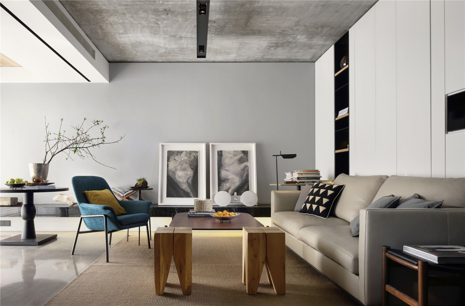 裝修案例現(xiàn)代簡約風格室內裝修效果圖-客廳 裝修案例現(xiàn)代簡約風格室內裝修效果圖-客廳