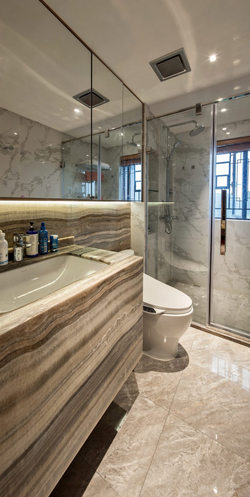 裝修公司新中式風(fēng)格室內(nèi)裝修效果圖-衛(wèi)生間 裝修公司新中式風(fēng)格室內(nèi)裝修效果圖-衛(wèi)生間