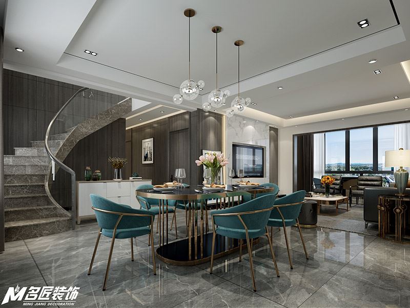 佛山市碧桂園南海悅城北歐風(fēng)格復(fù)式裝修案例