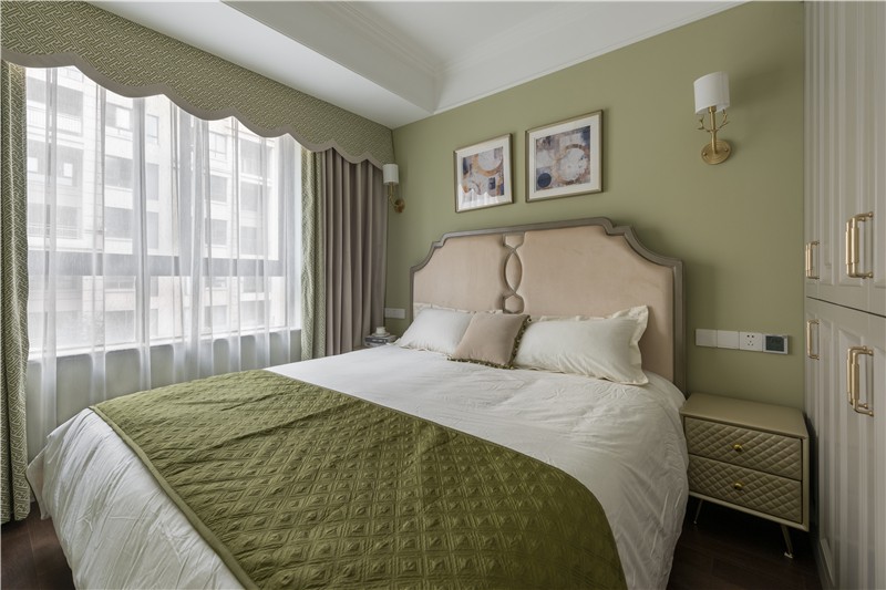 裝修公司美式風(fēng)格室內(nèi)裝修效果圖-次臥 裝修公司美式風(fēng)格室內(nèi)裝修效果圖-次臥