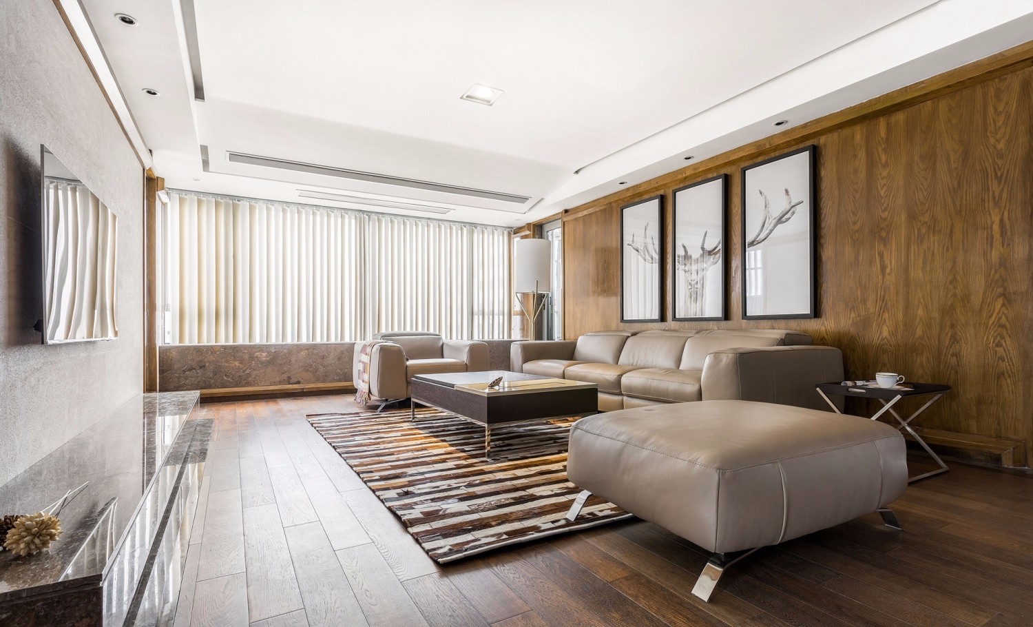 北歐原木風(fēng)格家裝設(shè)計(jì)室內(nèi)裝修效果圖-客廳 北歐原木風(fēng)格家裝設(shè)計(jì)室內(nèi)裝修效果圖-客廳