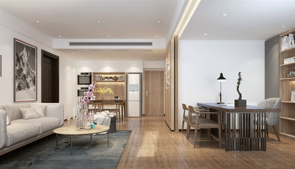 廣州市遠(yuǎn)東&middot;御江豪庭北歐風(fēng)格三居室裝修案例