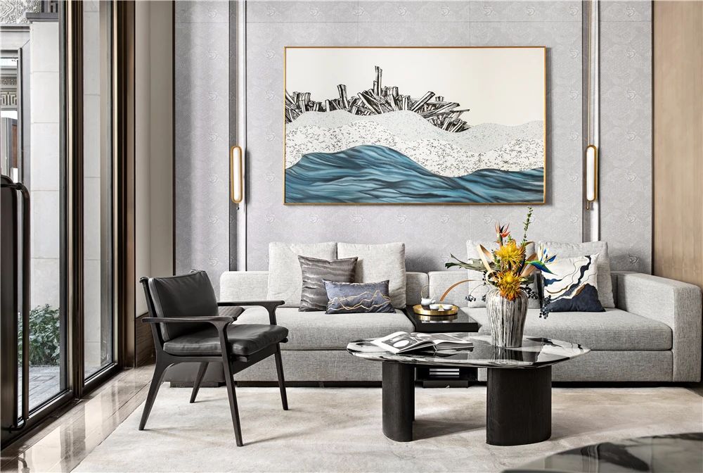 新中式風(fēng)格室內(nèi)設(shè)計家裝案例-客廳茶幾沙發(fā) 新中式風(fēng)格室內(nèi)設(shè)計家裝案例-客廳茶幾沙發(fā)