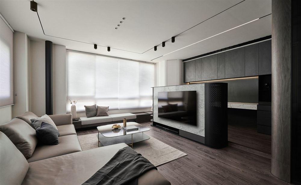 佛山市碧桂園南海悅城現(xiàn)代簡約風(fēng)格四居室裝修案例