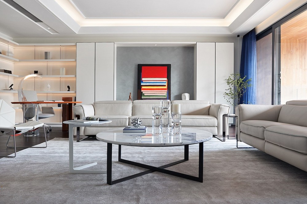 現(xiàn)代簡(jiǎn)約風(fēng)格室內(nèi)家裝案例效果圖-客廳 現(xiàn)代簡(jiǎn)約風(fēng)格室內(nèi)家裝案例效果圖-客廳