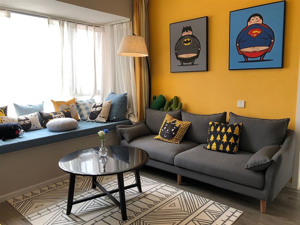 廣州市奧園灣區(qū)智谷北歐風(fēng)格三居室裝修案例