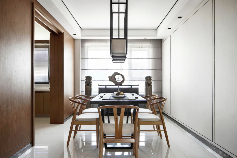新中式風(fēng)格室內(nèi)設(shè)計家裝案例-餐廳 新中式風(fēng)格室內(nèi)設(shè)計家裝案例-餐廳
