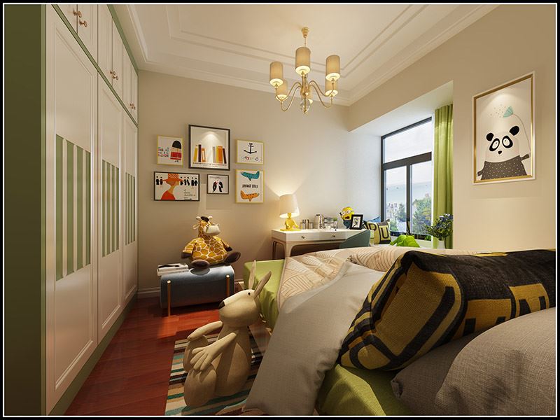 佛山市卓越蔚藍(lán)星宸現(xiàn)代簡(jiǎn)約風(fēng)格三居室裝修案例