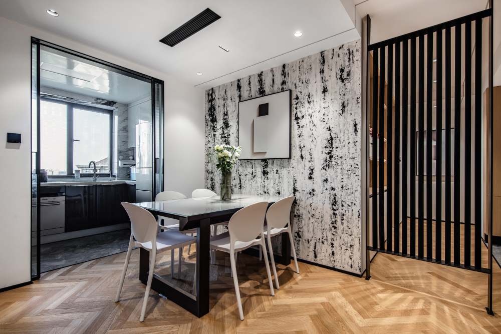 現(xiàn)代簡約風格室內(nèi)設(shè)計家裝案例-餐廳 現(xiàn)代簡約風格室內(nèi)設(shè)計家裝案例-餐廳