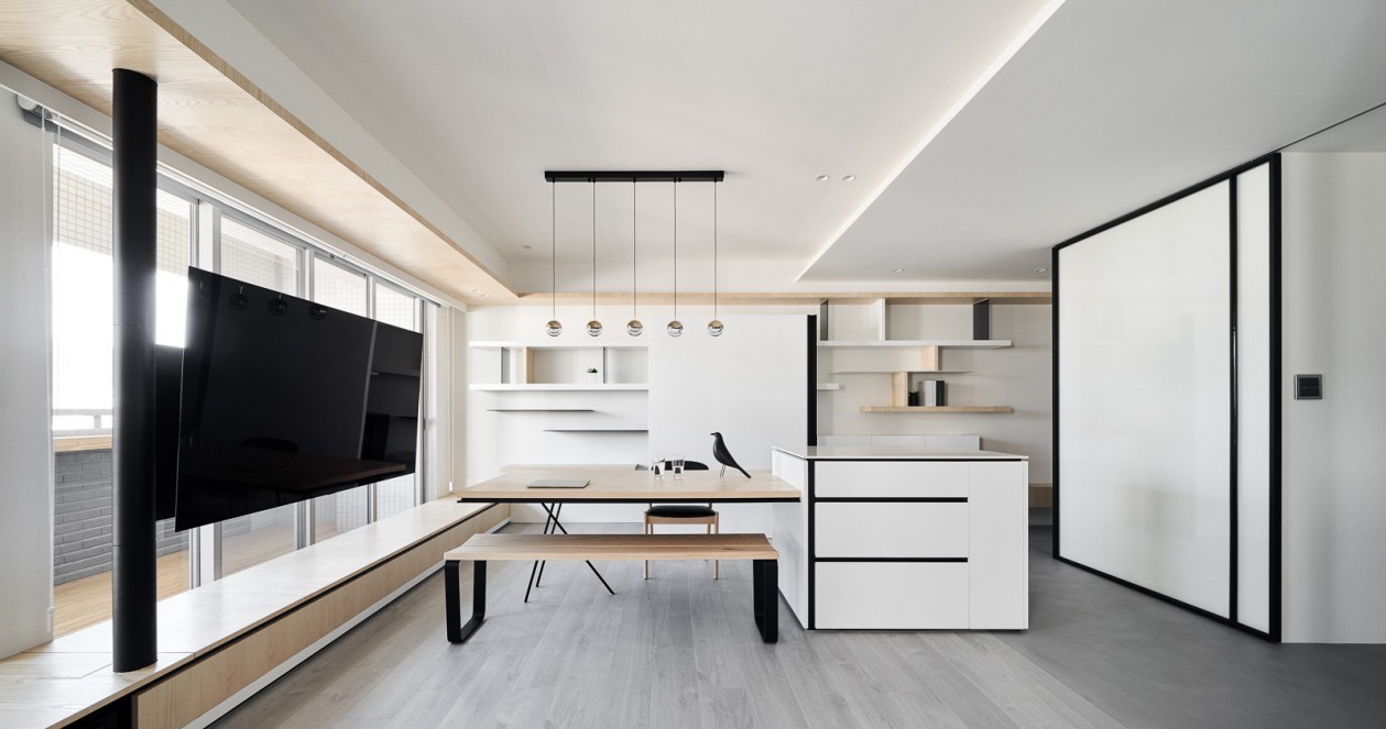 現(xiàn)代簡約風格室內設計家裝案例-客廳電視 現(xiàn)代簡約風格室內設計家裝案例-客廳電視