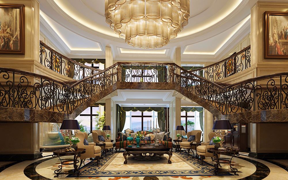 佛山市碧桂園&middot;嶺南盛世歐式風(fēng)格別墅裝修案例