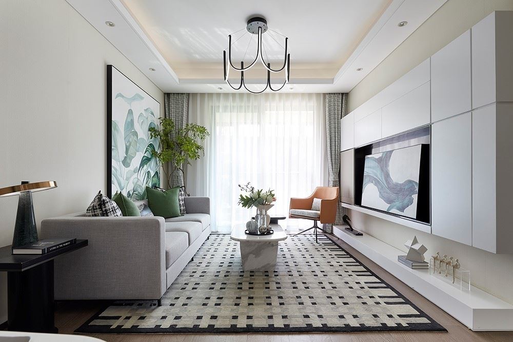 江門市恩平碧桂園北歐風格三居室裝修案例