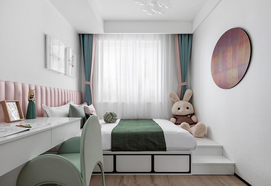 現(xiàn)代輕奢風(fēng)格室內(nèi)設(shè)計家裝案例-兒童房 現(xiàn)代輕奢風(fēng)格室內(nèi)設(shè)計家裝案例-兒童房