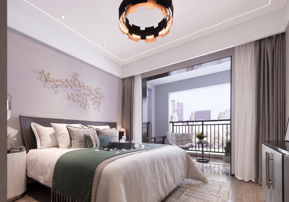 現(xiàn)代前衛(wèi)風格室內(nèi)設(shè)計家裝案例-臥室 現(xiàn)代前衛(wèi)風格室內(nèi)設(shè)計家裝案例-臥室