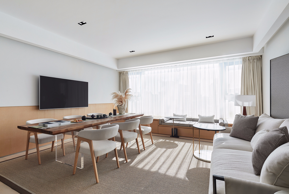 現(xiàn)代簡約風格室內家裝案例效果圖-餐廳 現(xiàn)代簡約風格室內家裝案例效果圖-餐廳