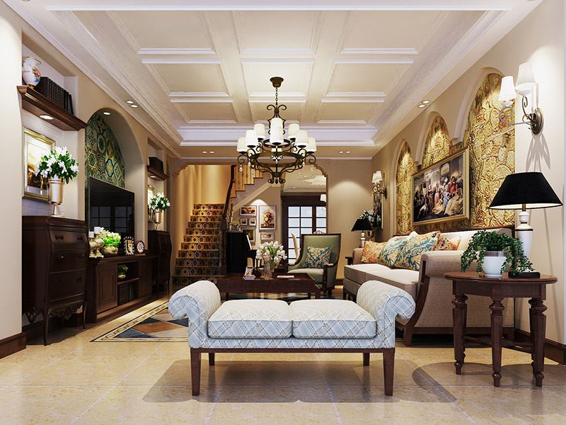 揭陽(yáng)市博和城現(xiàn)代風(fēng)格別墅裝修案例