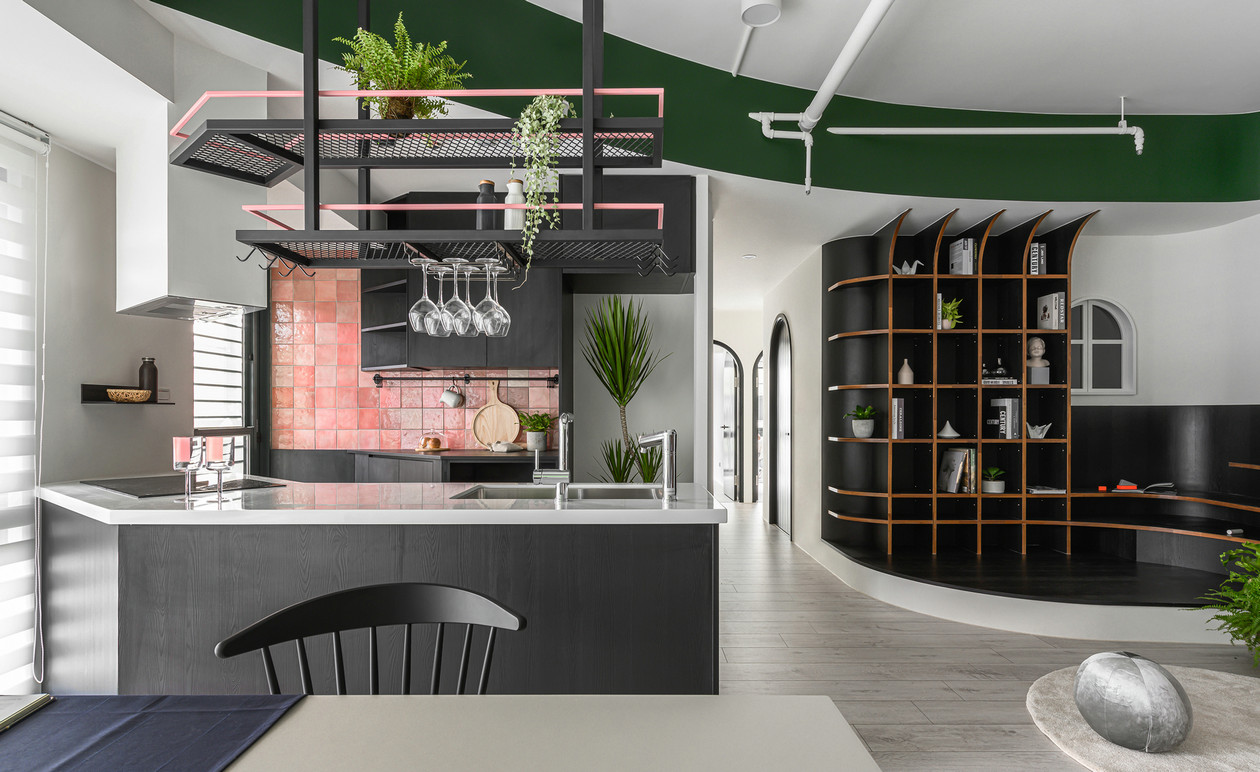 簡(jiǎn)歐風(fēng)格家裝設(shè)計(jì)室內(nèi)裝修效果圖-廚房 簡(jiǎn)歐風(fēng)格家裝設(shè)計(jì)室內(nèi)裝修效果圖-廚房