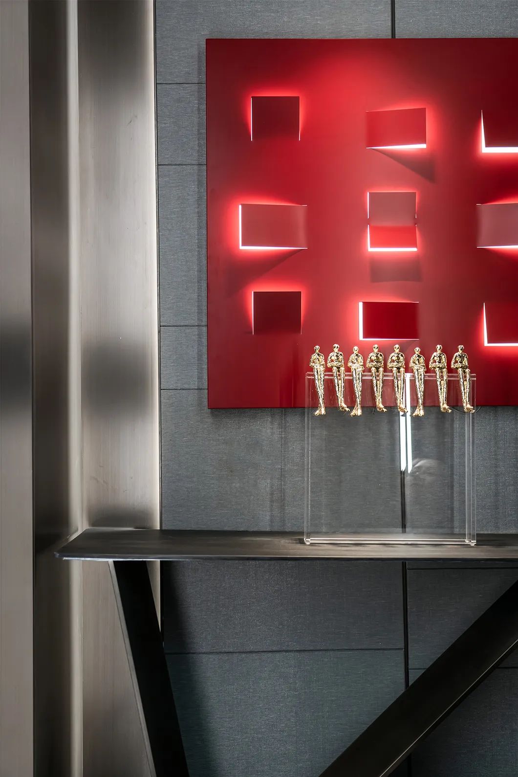 現(xiàn)代輕奢風(fēng)格別墅室內(nèi)設(shè)計(jì)家裝案例-玄關(guān) 現(xiàn)代輕奢風(fēng)格別墅室內(nèi)設(shè)計(jì)家裝案例-玄關(guān)