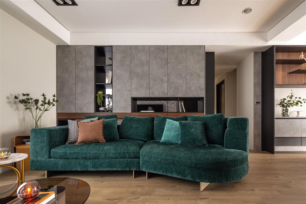 廣州市芳村花園現(xiàn)代簡約風格三居室裝修案例