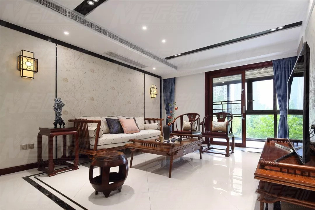 新中式風(fēng)格家裝設(shè)計(jì)室內(nèi)裝修效果圖-客廳 新中式風(fēng)格家裝設(shè)計(jì)室內(nèi)裝修效果圖-客廳