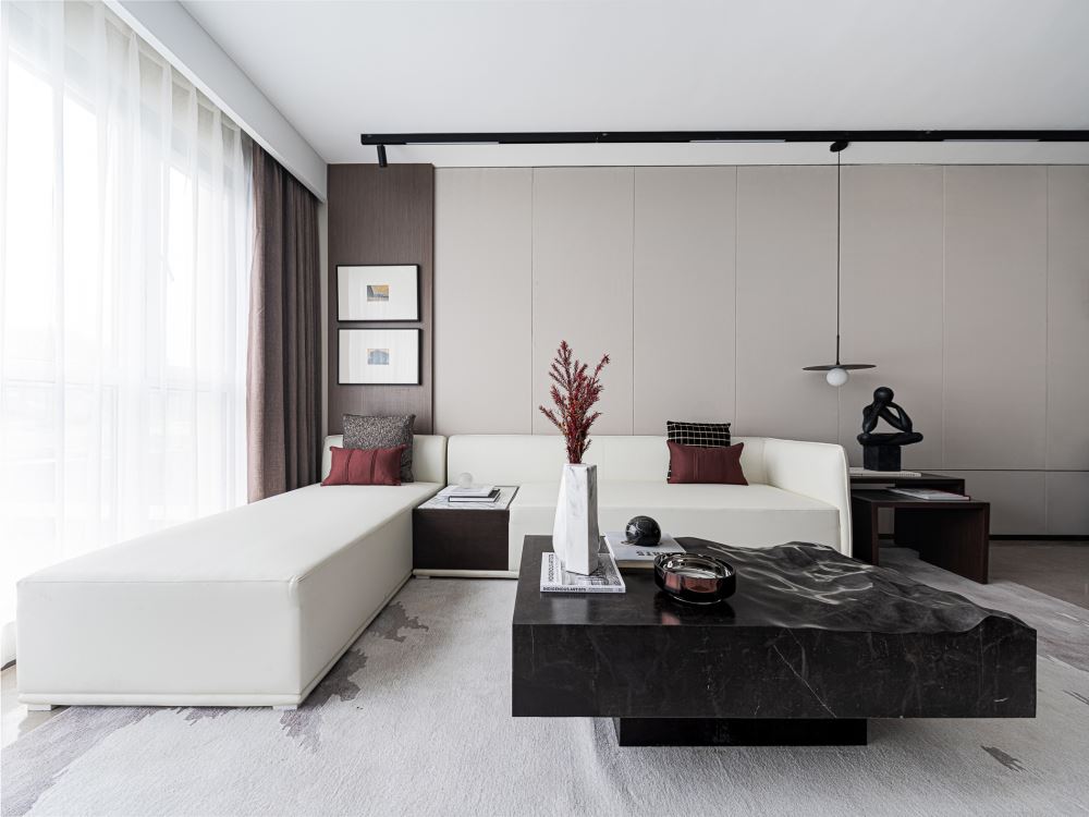 佛山市金地&middot;招商臻玥府現(xiàn)代簡(jiǎn)約風(fēng)格三居室裝修案例